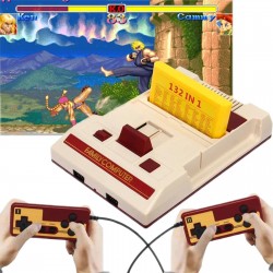 PEGASUS KONSOLA Z KARTRIDŻEM I 2 PADAMI 132 GRY FAMILY COMPUTER