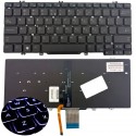 DELL US CZARNA LATITUDE 7380 7389 7390 7280 7290 5280 5288 5289 5290 Z PODŚWIETLENIEM LED