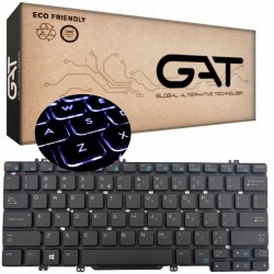 DELL US CZARNA LATITUDE 7380 7389 7390 7280 7290 5280 5288 5289 5290 Z PODŚWIETLENIEM LED