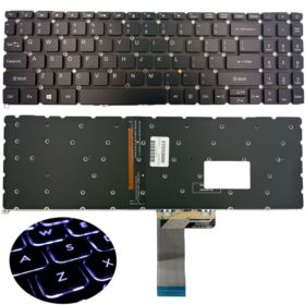 KLAWIATURA ACER ASPIRE A515 A315 E5 F5-573 F5-771 V15 V5 CZARNA US Z PODŚWIETLENIEM LED
