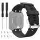 PASEK DO GARMIN FORERUNNER 30 35 CZARNY SILIKONOWY