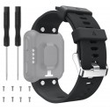 PASEK DO GARMIN FORERUNNER 30 35 CZARNY SILIKONOWY