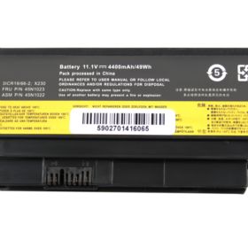 BATERIA LENOVO THINKPAD X220 X220I X220S X230 X230I AKUMULATOR