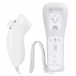 KONTROLER I PILOT DO NINTENDO WII WII U BIAŁY BEZPRZEWODOWY
