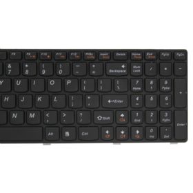 KLAWIATURA LENOVO G580 G585 Z580 Z585 P580 P585 CZARNA Z RAMKĄ WIN7