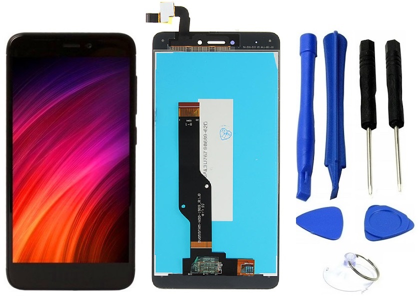 WYŚWIETLACZ Z DIGITIZEREM XIAOMI REDMI NOTE 4X CZARNY Z NARZĘDZIAMI - Wyświetlacze z digitizerami do telefonów