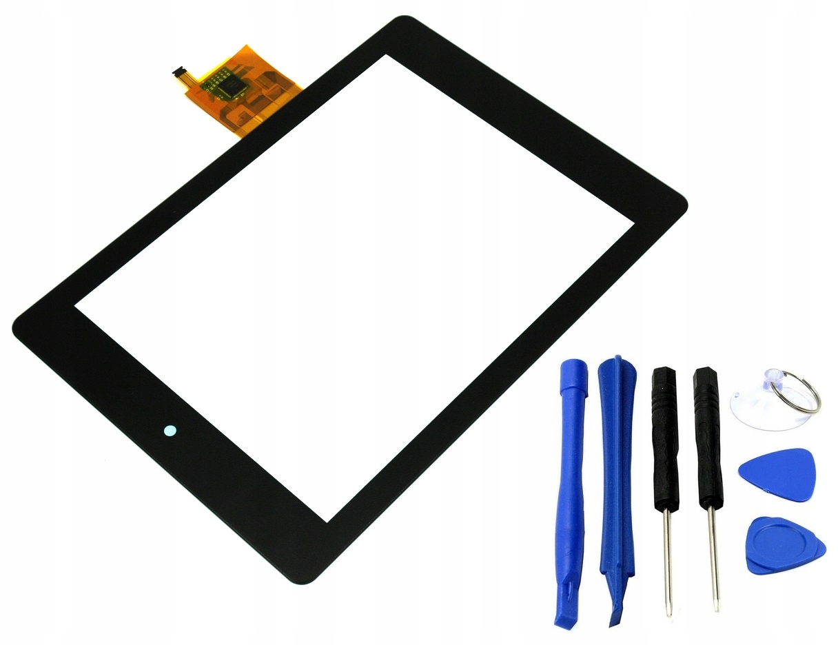 DIGITIZER DOTYK ACER ICONIA A1-810 A1-811 CZARNY Z NARZĘDZIAMI - Digitizery do tabletów