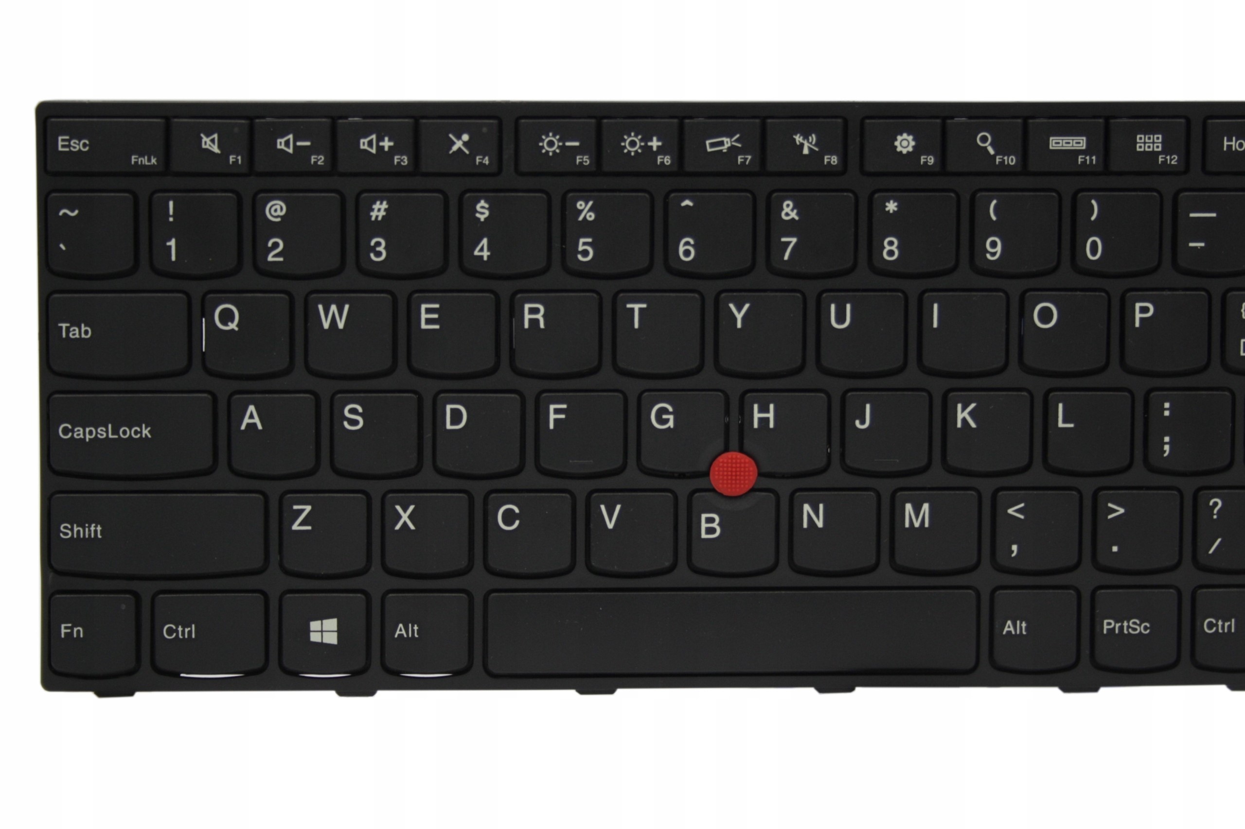 KLAWIATURA LENOVO THINKPAD E560 E560P E565 E560C SN20F22486 CZARNA Z POINTEREM I RAMKĄ US - Klawiatury do laptopów
