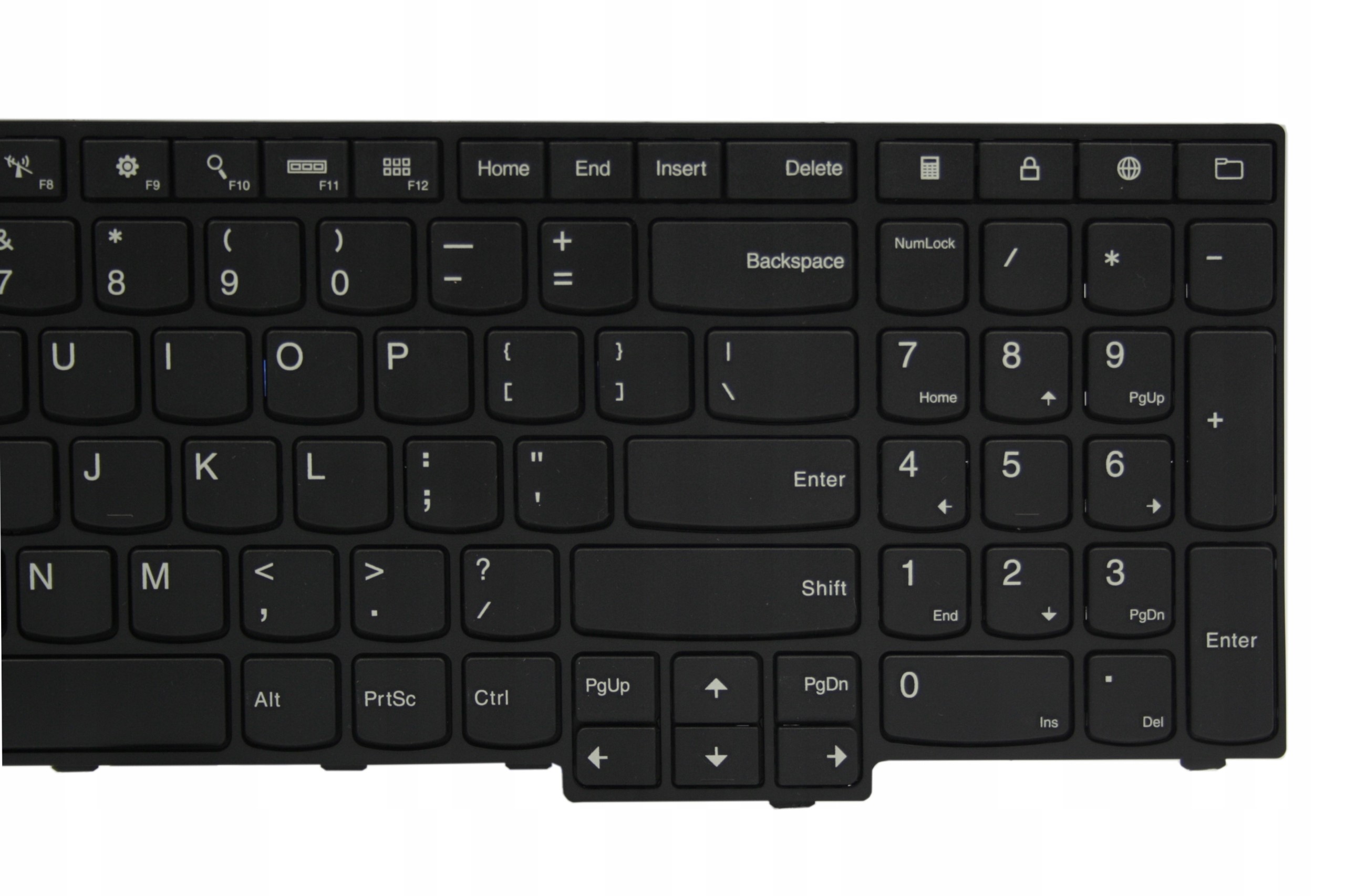 KLAWIATURA LENOVO THINKPAD E560 E560P E565 E560C SN20F22486 CZARNA Z POINTEREM I RAMKĄ US - Klawiatury do laptopów