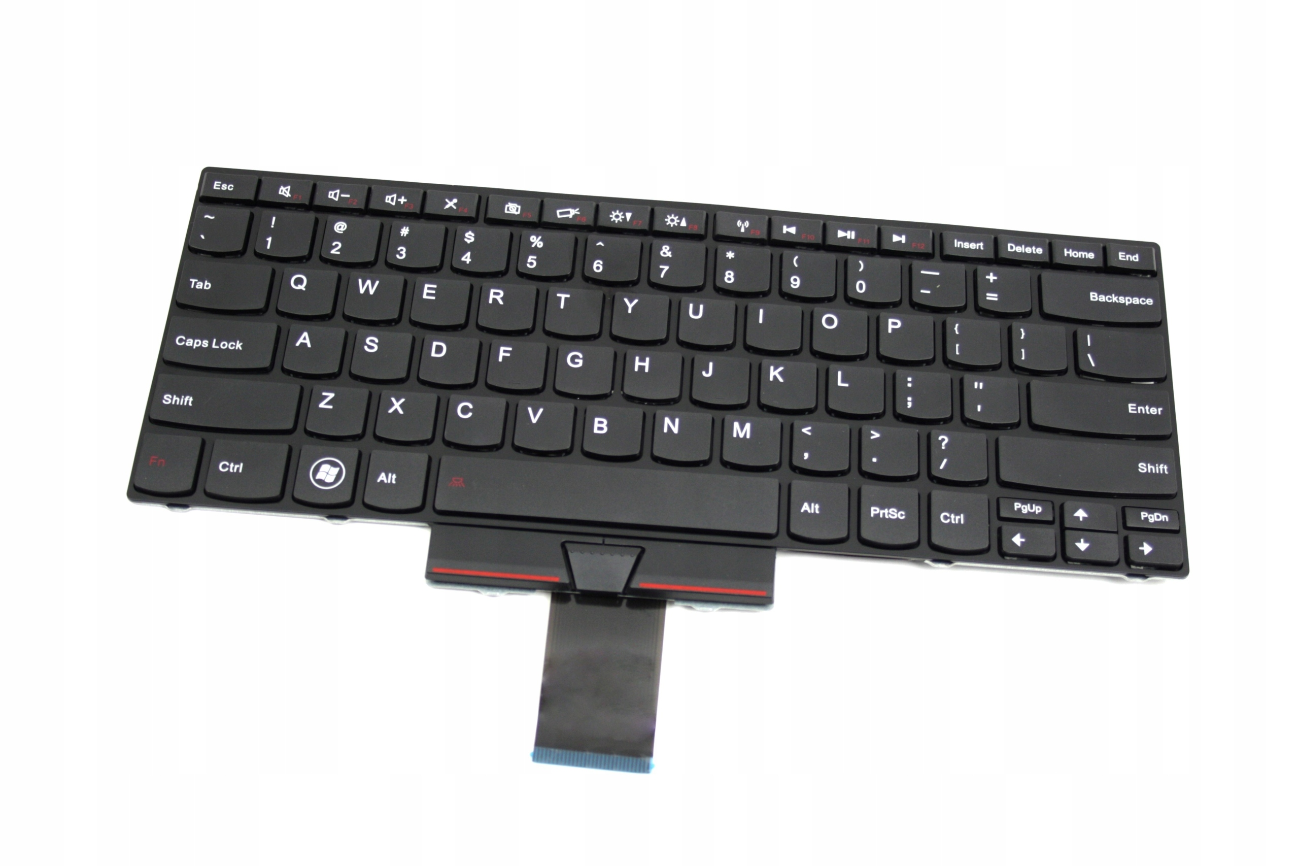 KLAWIATURA LENOVO THINKPAD E420 E420S E425 E320 E325 S420 63Y0213 CZARNA Z RAMKĄ US WIN7 - Klawiatury do laptopów