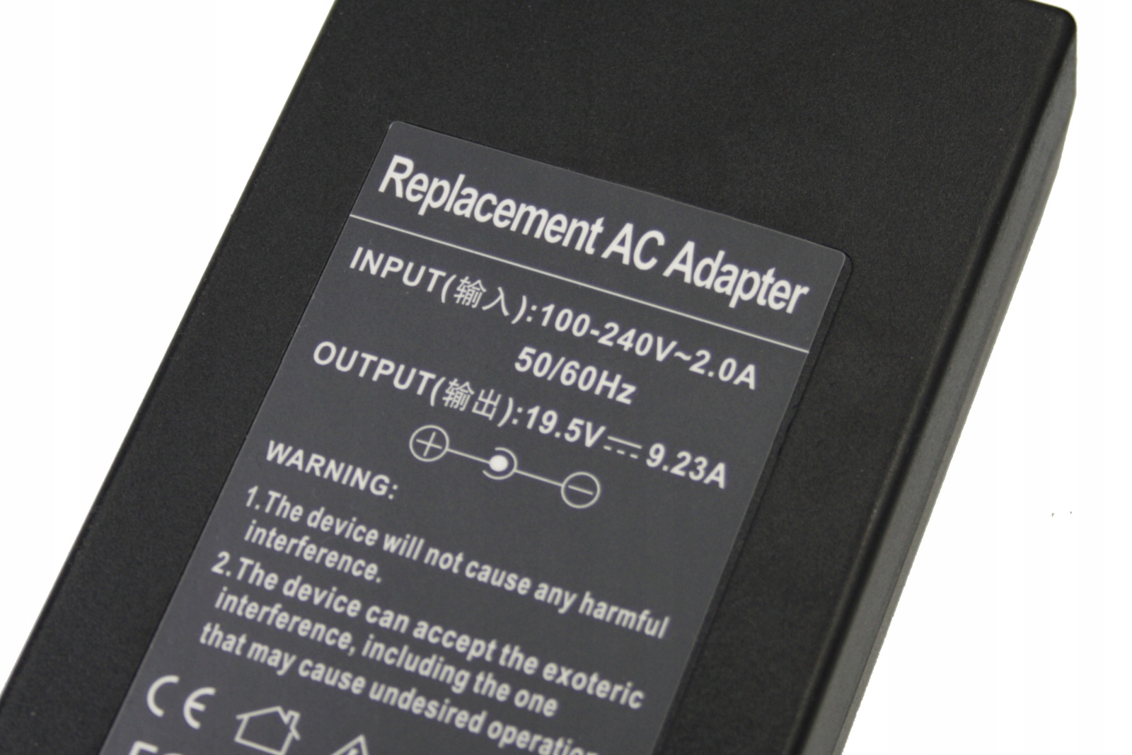 ZASILACZ DELL 7.4*5.0MM 19,5V 9.23A 180W ŁADOWARKA Z KABLEM ZASILAJĄCYM - Zasilacze do laptopów