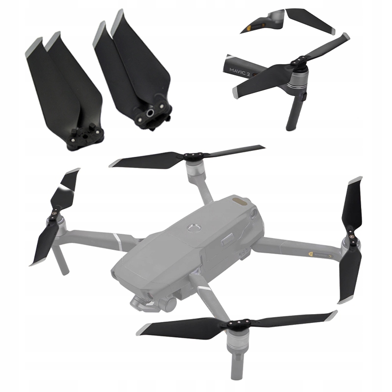 ŚMIGŁA DO DRONA 8743F DJI MAVIC 2 PRO ZOOM CZARNE 2X CW I 2X CCW - Akcesoria elektroniczne