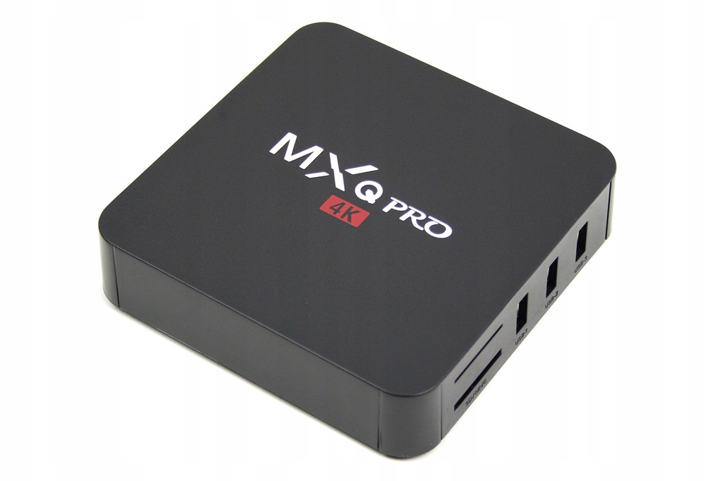 SMART TV BOX MXQ PRO 4K ULTRA HD ANDROID RAM 1GB 1.5 GHZ Z MINI KLAWIATURĄ BEZPRZEWODOWĄ - Przystawki Smart TV