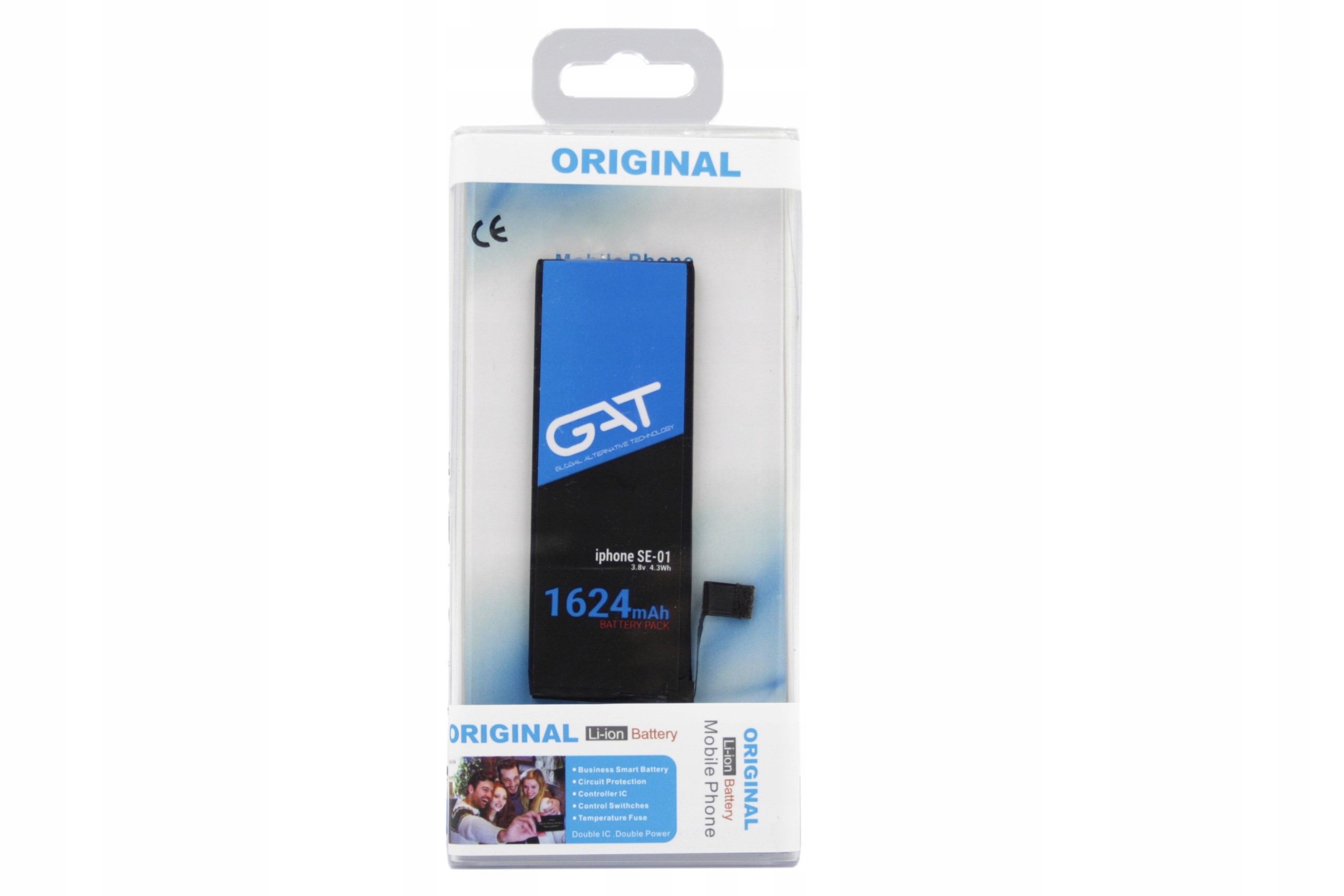 BATERIA DO IPHONE SE A1723 A1724 A1662 1624MAH GAT Z NARZĘDZIAMI - Baterie do telefonów