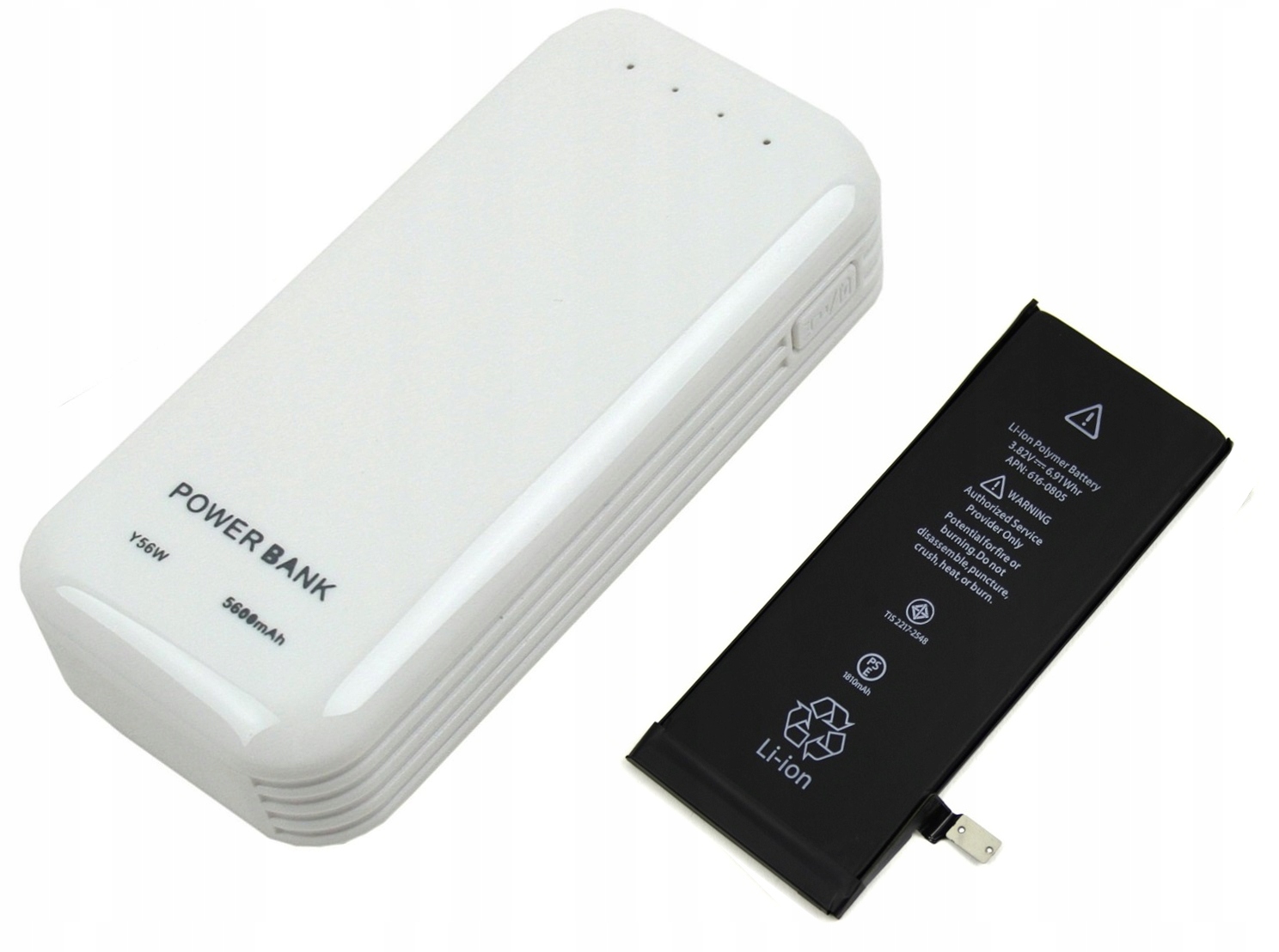 BATERIA IPHONE 6 A1549 A1586 616-0804 1810MAH Z POWERBANKIEM 5600MAH - Baterie do telefonów