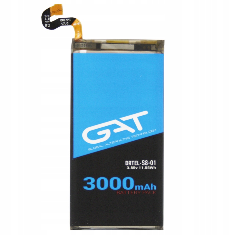BATERIA SAMSUNG GALAXY S8 SM-G950F SM-G950 EB-BG950ABE GAT 3000MAH - Baterie do telefonów