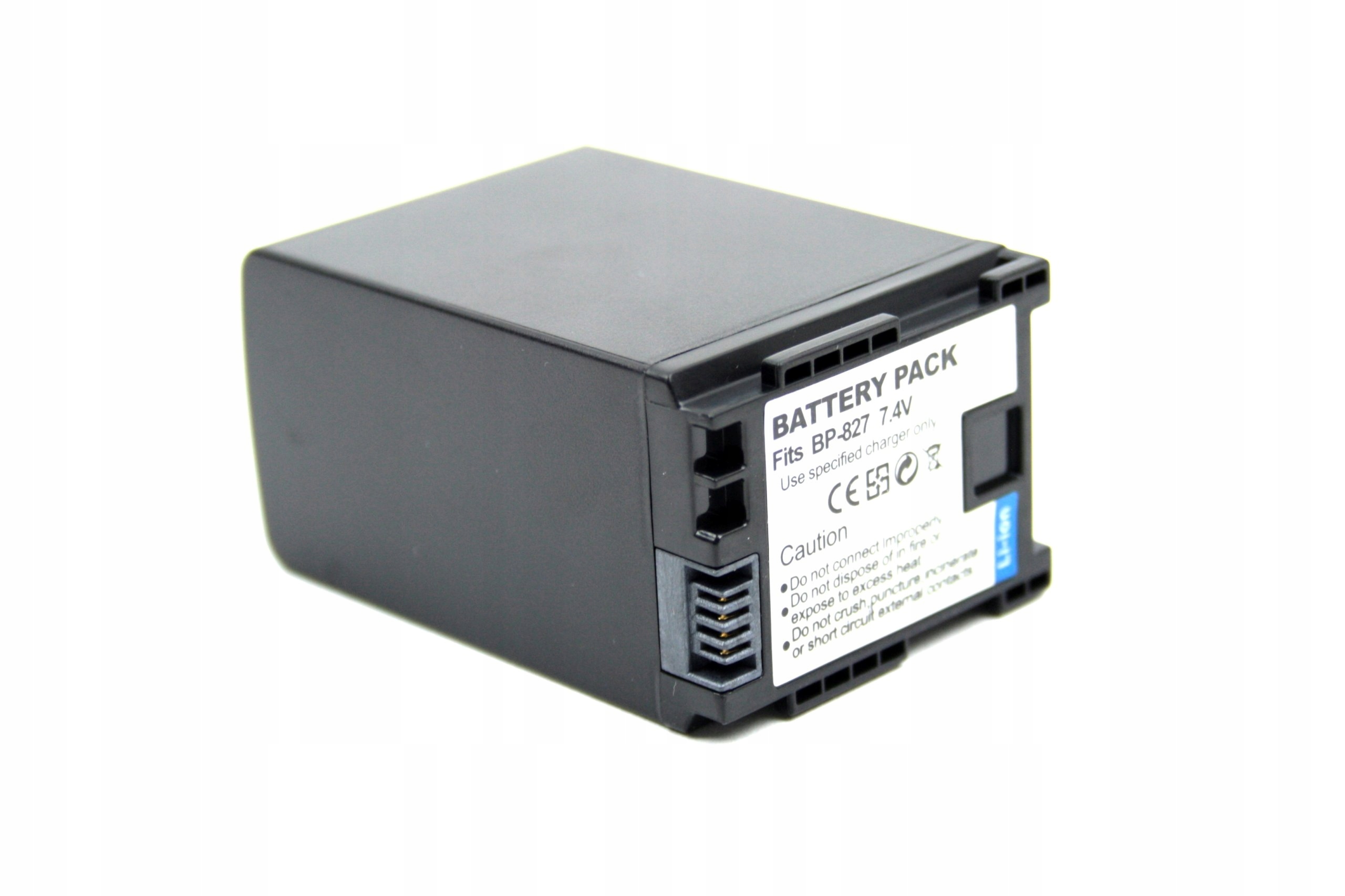 BATERIA AKUMULATOR CANON BP-827 BP-809 BP-808 - Baterie do aparatów cyfrowych