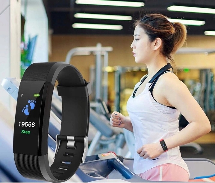 SMARTBAND FITNESS ID115 PLUS CZARNY IP67 - Smartwatche