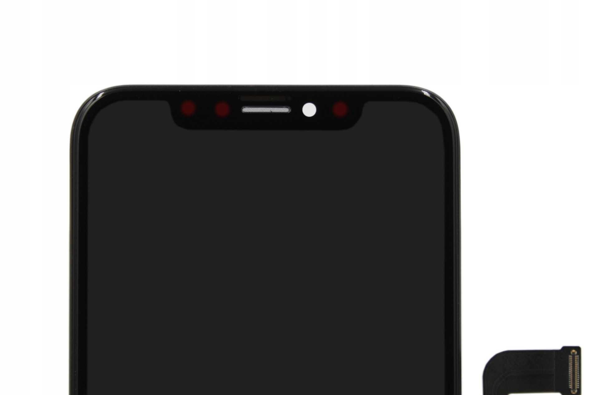 WYŚWIETLACZ DIGITIZER IPHONE X Z RAMKĄ SIATECZKĄ MESH I NARZĘDZIAMI CZARNY AMOLED GX - Wyświetlacze z digitizerami do telefonów