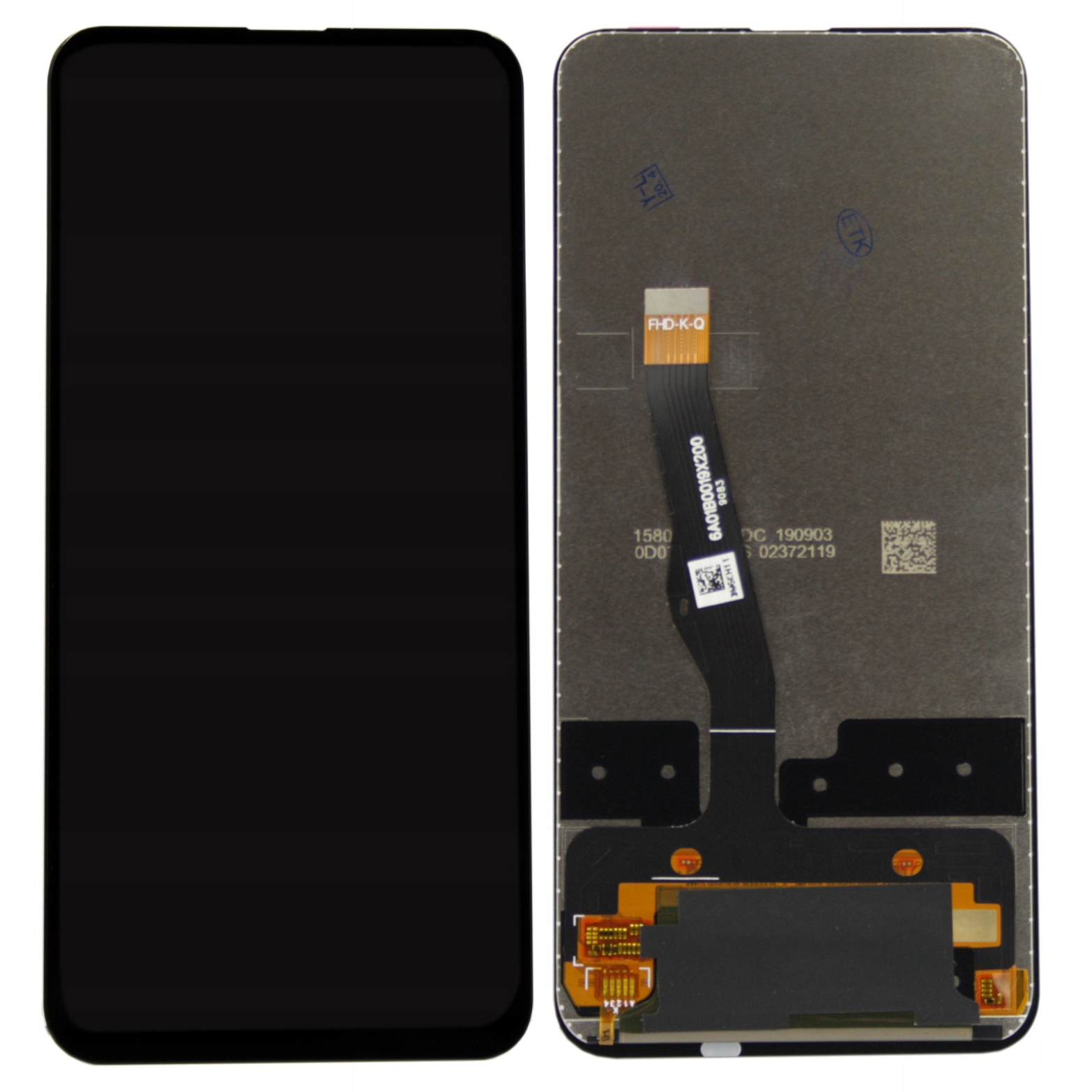 WYŚWIETLACZ DIGITIZER HUAWEI P SMART Z STK-LX1 STK-LX2 Z ZESTAWEM NAPRAWCZYM CZARNY - Wyświetlacze z digitizerami do telefonów