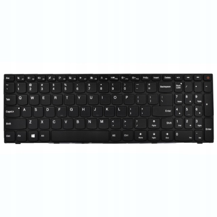 KLAWIATURA LENOVO IDEAPAD V110-15ISK V110-15IAM V110-15IKB 110-17ACL 5N20L25908 Z RAMKĄ - Klawiatury do laptopów