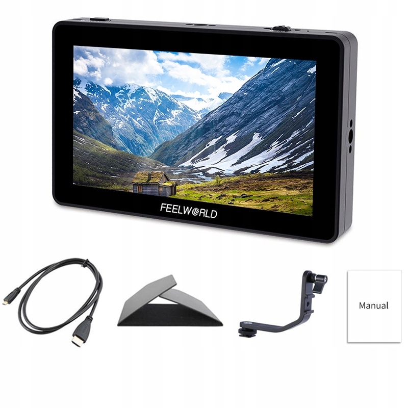 MONITOR PODGLĄDOWY DO KAMERY APARATU DOTYKOWY FEELWORLD Akcesoria