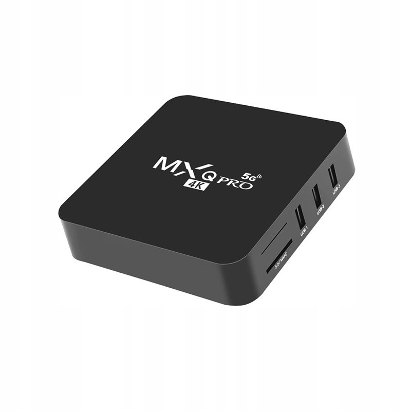 SMART TV BOX MXQ PRO 5G 4K ANDROID 9.0 - Przystawki Smart TV