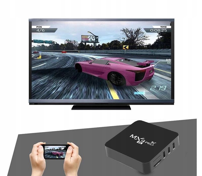 SMART TV BOX MXQ PRO 5G 4K ANDROID 9.0 - Przystawki Smart TV