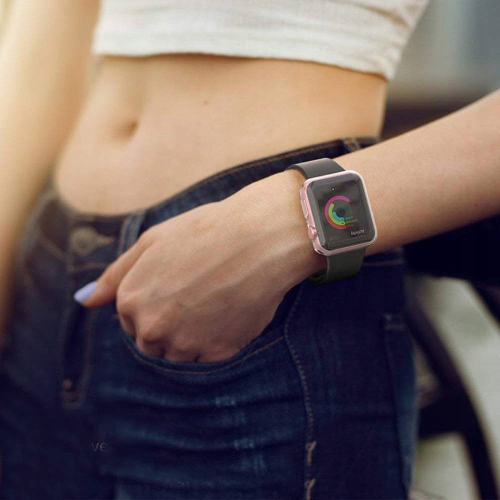 ETUI DO APPLE WATCH 5 6 SE 4 PRZEZROCZYSTE TPU 44MM - Smartwatche