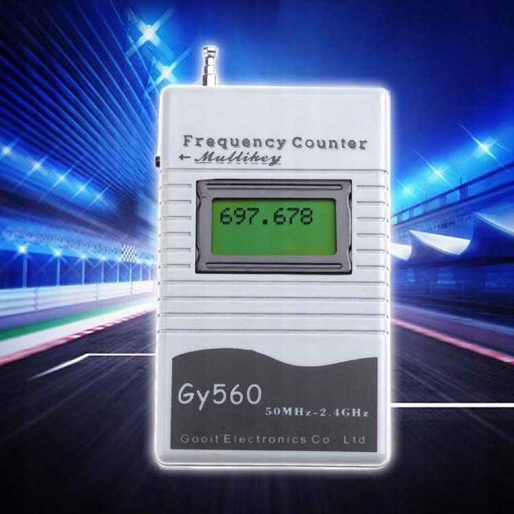SKANER CZĘSTOTLIWOŚCI RADIOWYCH GOOIT GY560 NA BATERIĘ - Narzędzia pomiarowe