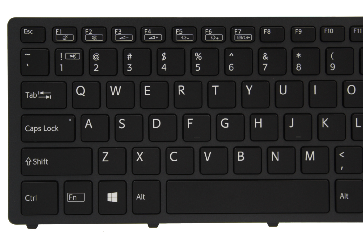 KLAWIATURA SONY VAIO SVF14N SVF14N1C5E SVF14N1J2RS Z PODŚWIETLENIEM CZARNA - Klawiatury do laptopów