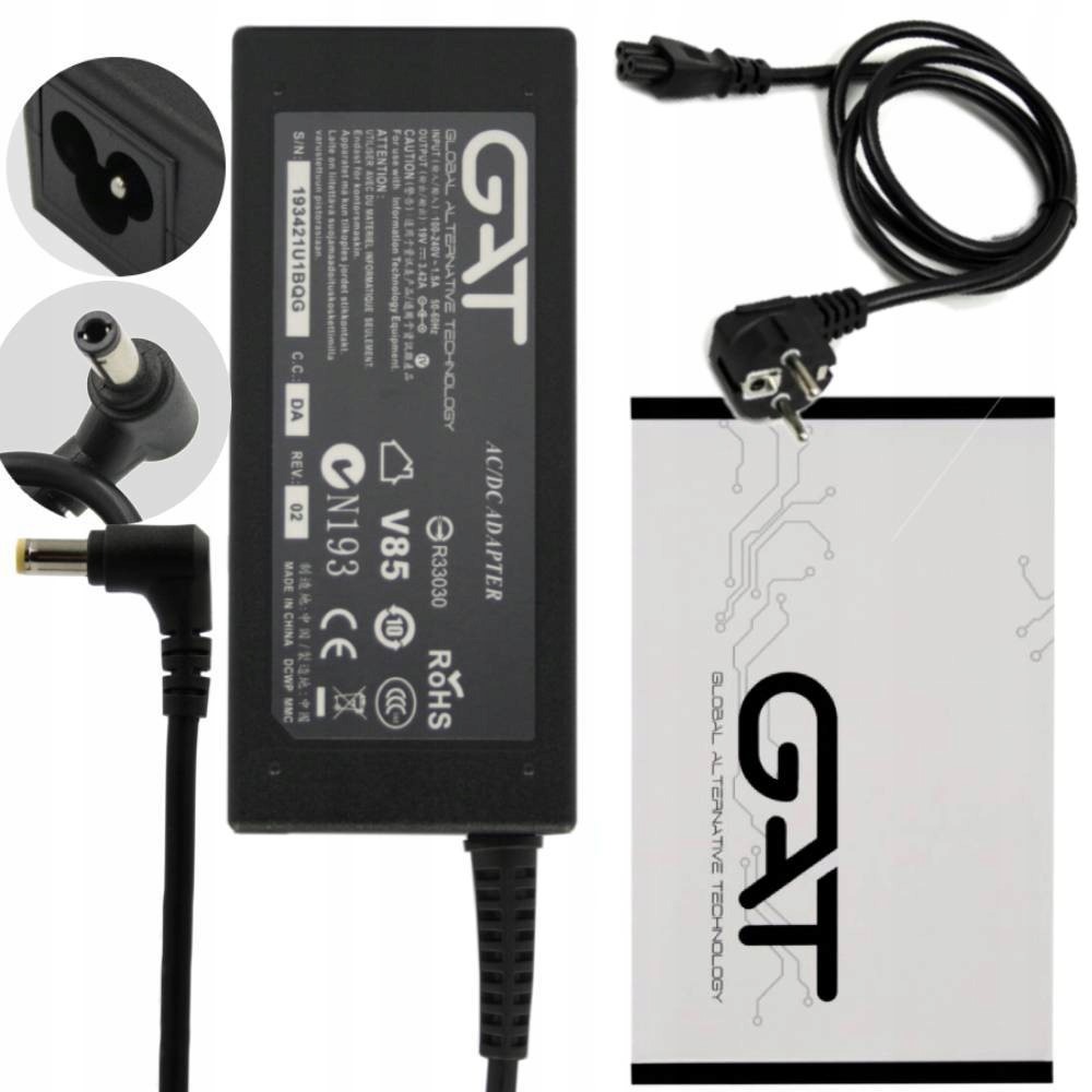 ZASILACZ ASUS X200M X102B AD890026 E202S X102BA Z KABLEM ZASILAJĄCYM 19V 33W 4.0x1.35 MM - Zasilacze do laptopów
