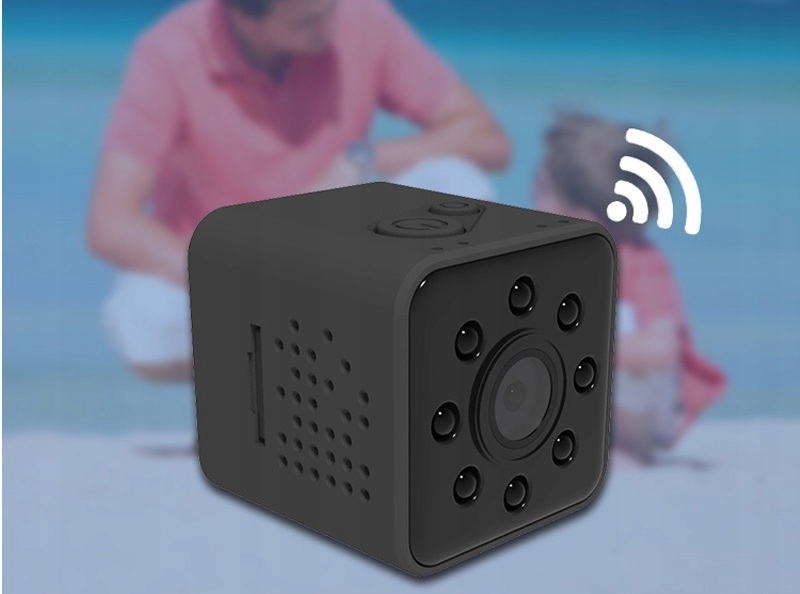 MINI KAMERA SZPIEGOWSKA WIFI Z WODOSZCZELNĄ OBUDOWĄ - Akcesoria rtv agd