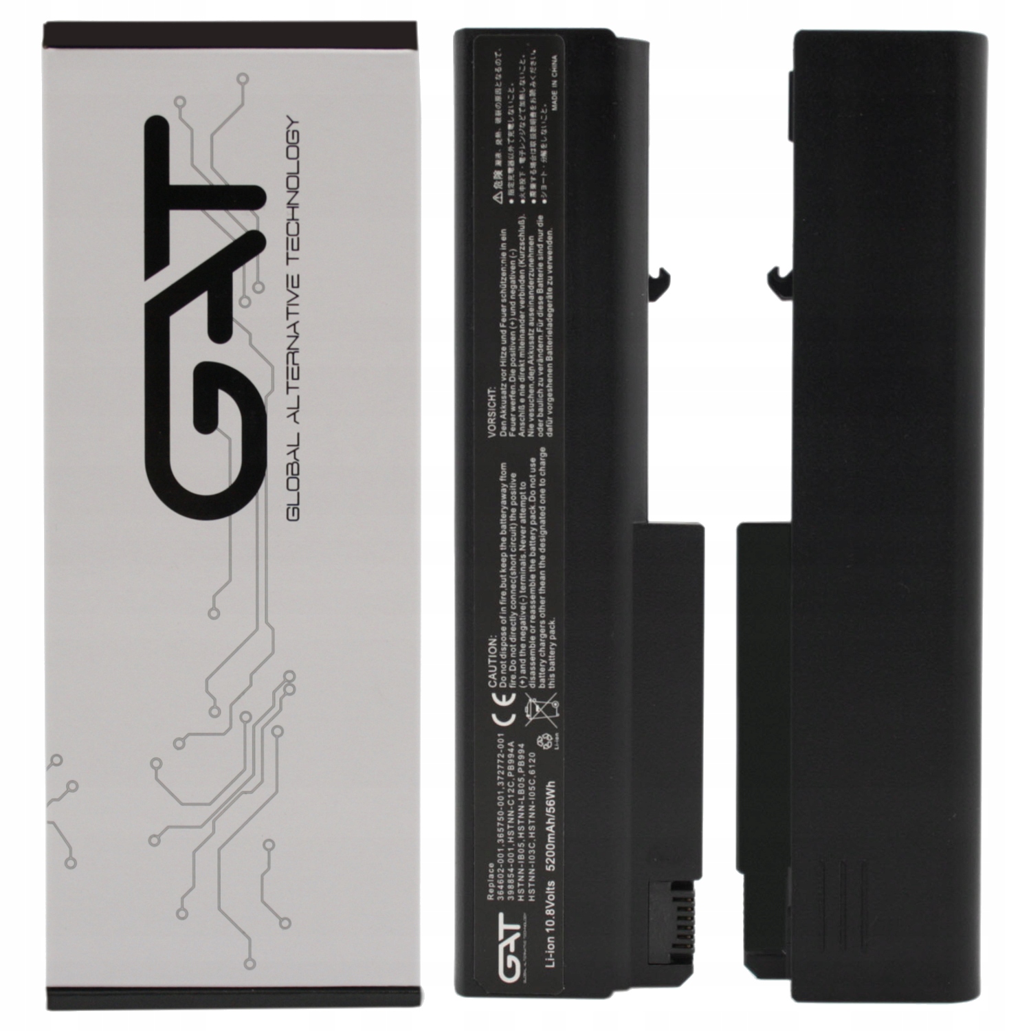 BATERIA HP NC6100 ARMADA NX6110 NC6120 BUSINESS NOTEBOOK NX6120 NC6220 NC6320 5200MAH GAT - Baterie do laptopów