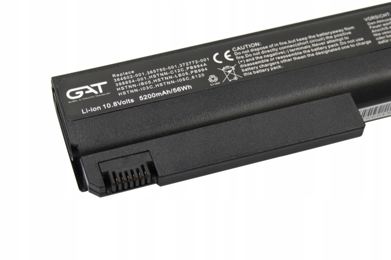 BATERIA HP NC6100 ARMADA NX6110 NC6120 BUSINESS NOTEBOOK NX6120 NC6220 NC6320 5200MAH GAT - Baterie do laptopów