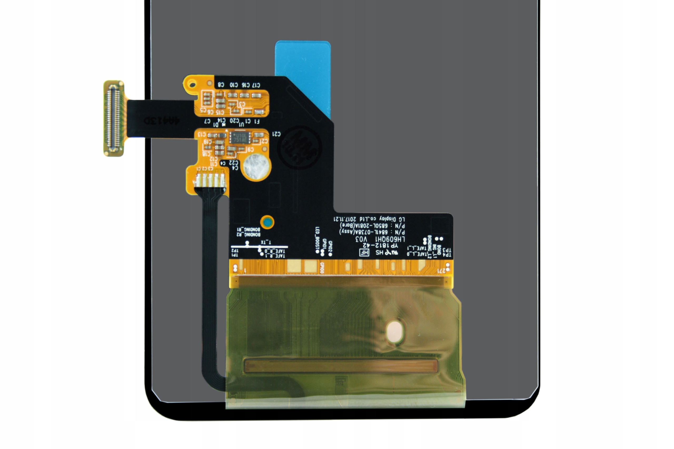 WYŚWIETLACZ Z DIGITIZEREM LG G7 THINQ G710EM G710PM G710VMP Z NARZĘDZIAMI CZARNY - Wyświetlacze z digitizerami do telefonów