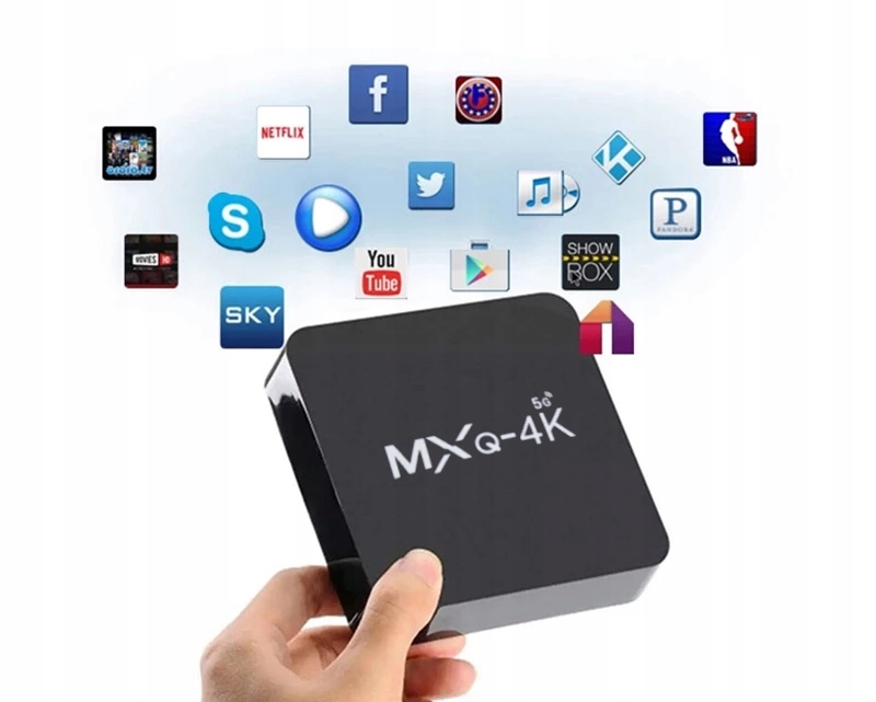 SMART TV BOX MXQ S805 4K ANDROID 10.0 Z KABLEM HDMI I PILOTEM - Przystawki Smart TV