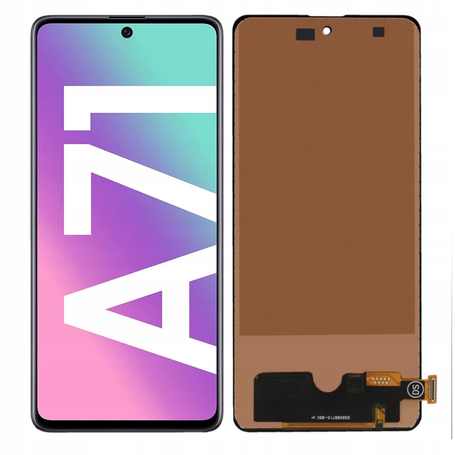 WYŚWIETLACZ I DIGITIZER SAMSUNG GALAXY A71 SM-A715F Z ZESTAWEM NAPRAWCZYM - Wyświetlacze z digitizerami do telefonów