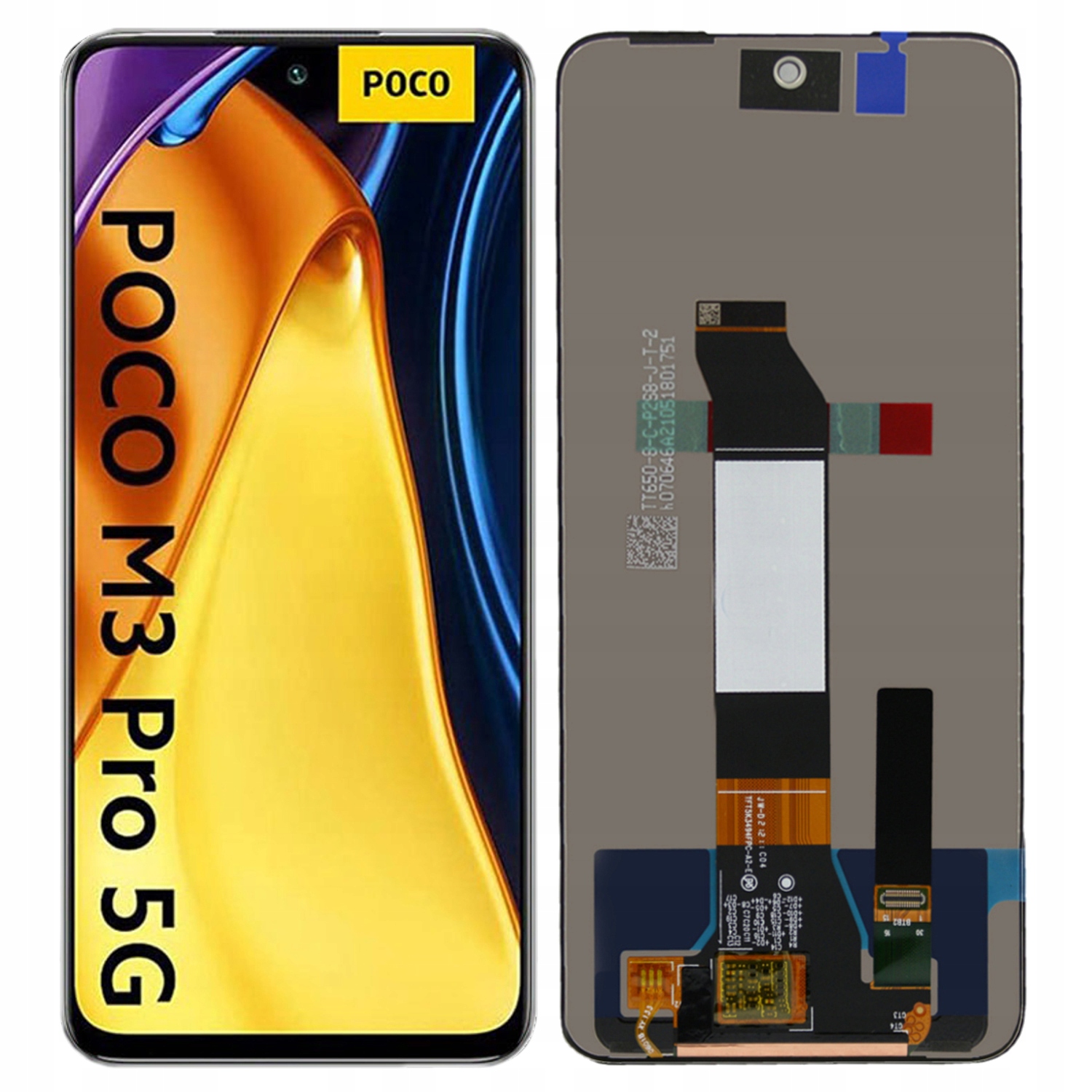 WYŚWIETLACZ Z DIGITIZEREM XIAOMI POCO M3 PRO 5G NOTE 10 5G Z NARZĘDZIAMI - Wyświetlacze z digitizerami do telefonów