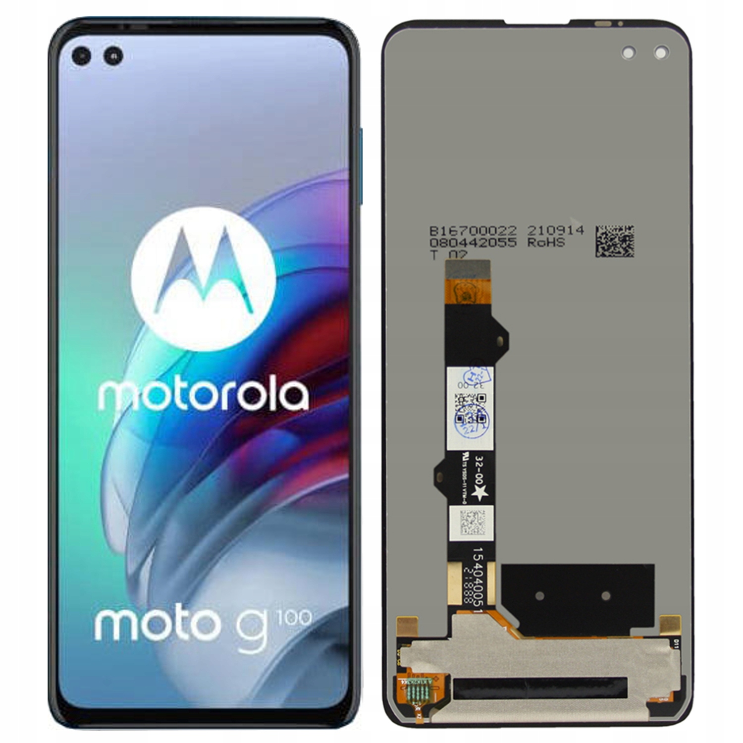 WYŚWIETLACZ Z DIGITIZEREM MOTOROLA MOTO G100 NIO XT2125 XT2125-4 Z NARZĘDZIAMI - Wyświetlacze z digitizerami do telefonów