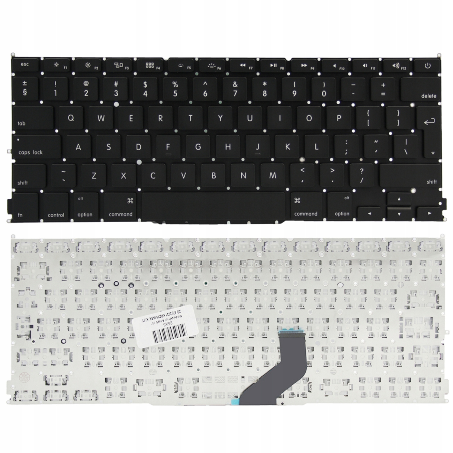 KLAWIATURA DO MACBOOK RETINA A1425 13 2012 A1425 EARLY 2013 A1425 LATE 2012 UI CZARNA - Klawiatury do laptopów