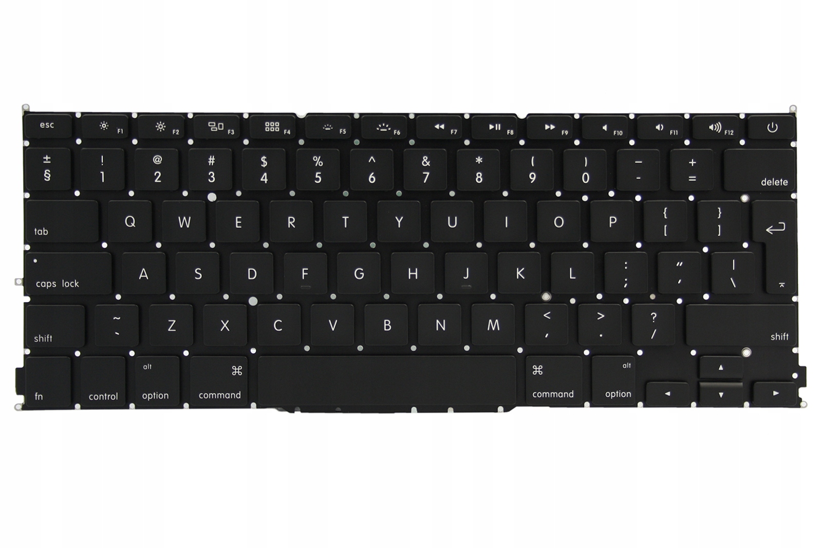 KLAWIATURA DO MACBOOK RETINA A1425 13 2012 A1425 EARLY 2013 A1425 LATE 2012 UI CZARNA - Klawiatury do laptopów