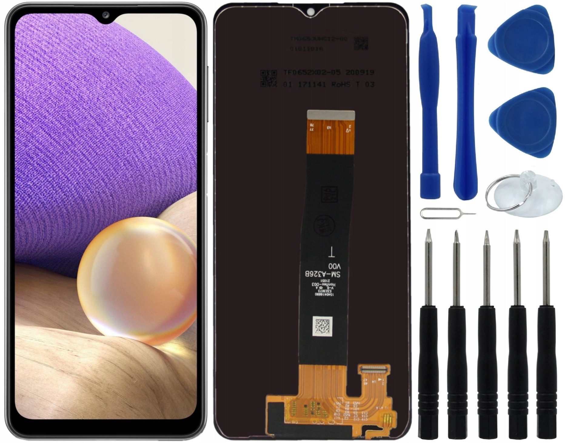 WYŚWIETLACZ Z DIGITIZEREM SAMSUNG GALAXY A32 SM-A326 Z NARZĘDZIAMI - Wyświetlacze z digitizerami do telefonów