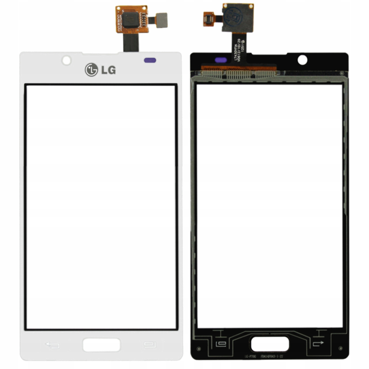 DIGITIZER LG OPTIMUS L7 VENICE P700 P705 BIAŁY Z ZESTAWEM NAPRAWCZYM - Digitizery do telefonów