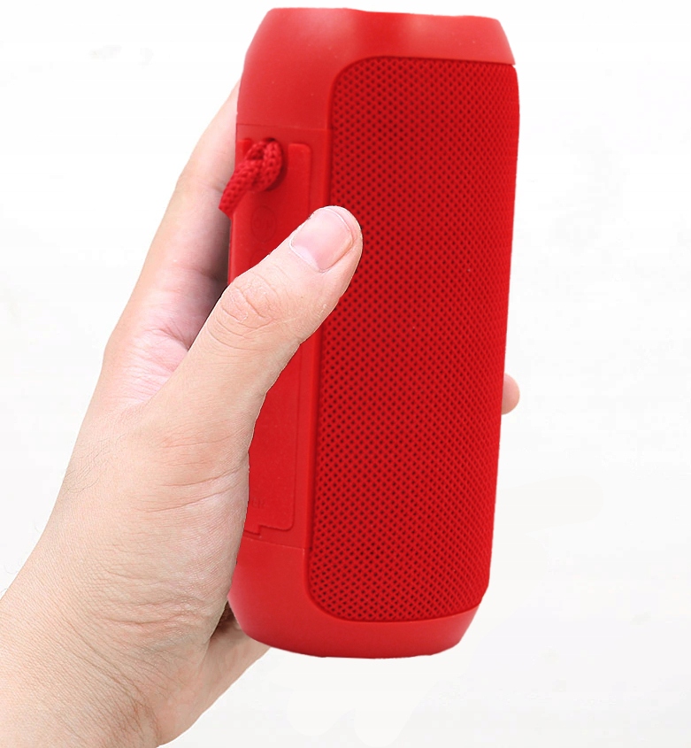 GŁOŚNIK BLUETOOTH BEZPRZEWODOWY CZERWONY C-117 - Akcesoria rtv agd