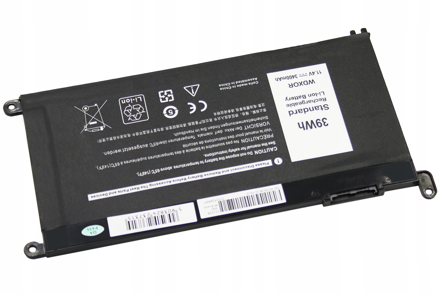 BATERIA DO DELL VOSTRO 15 5568 5368 5481 5565 5765 5482 3379 WDX0R 3400MAH - Baterie do laptopów