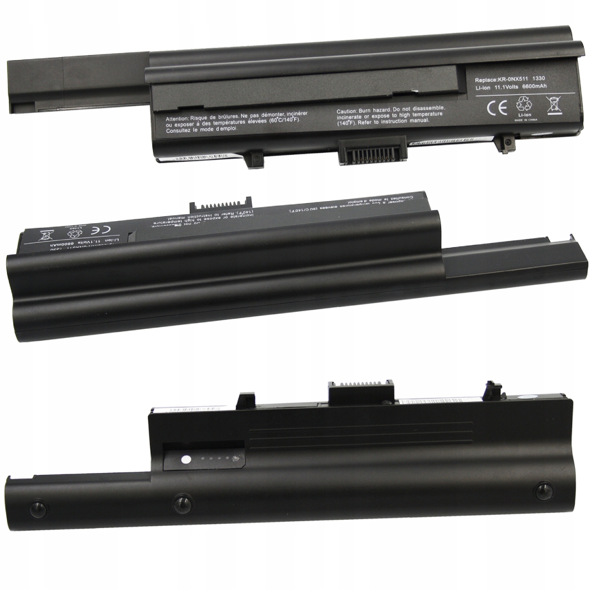 BATERIA DO DELL INSPIRON 1318 XPS M1330 M1350 0NX511 WR050 PP25L 6600MAH - Baterie do laptopów