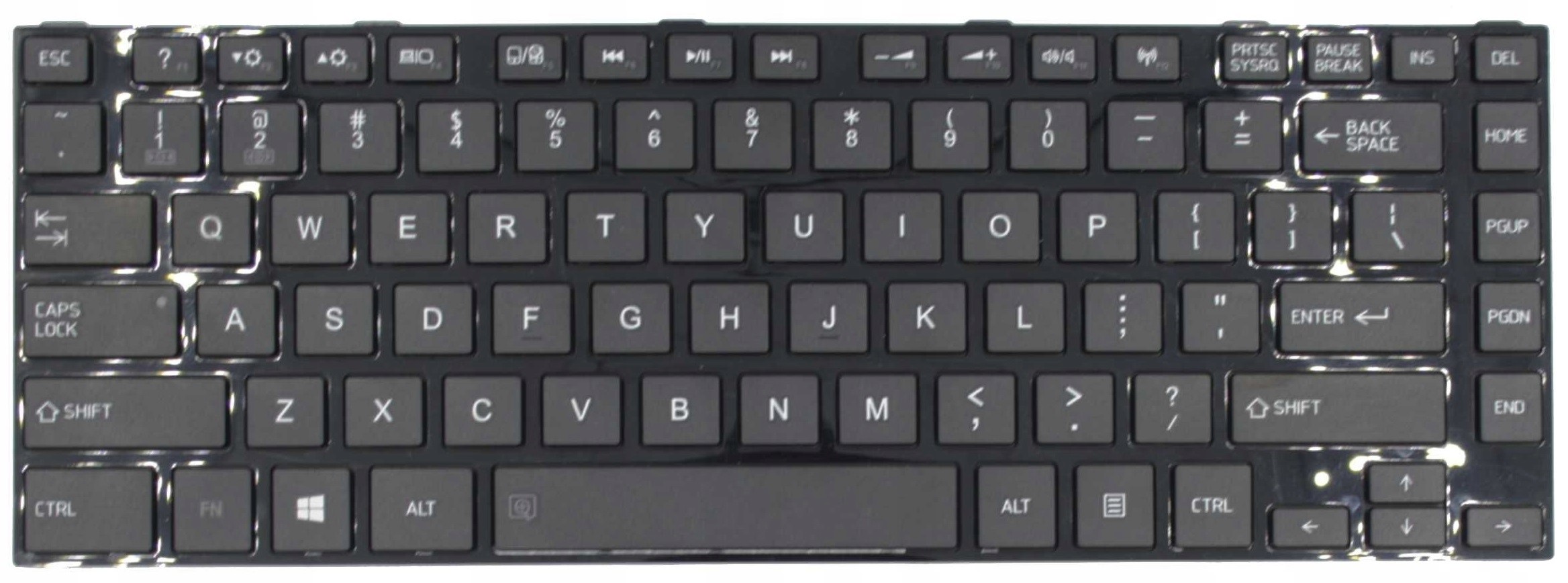 KLAWIATURA DO TOSHIBA L830 L840 L845 C800 L805 C840 Z RAMKĄ - Klawiatury do laptopów