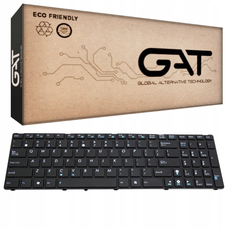 KLAWIATURA DO ASUS X53S K52 K53E K52J X54C X54H G60 - Klawiatury do laptopów
