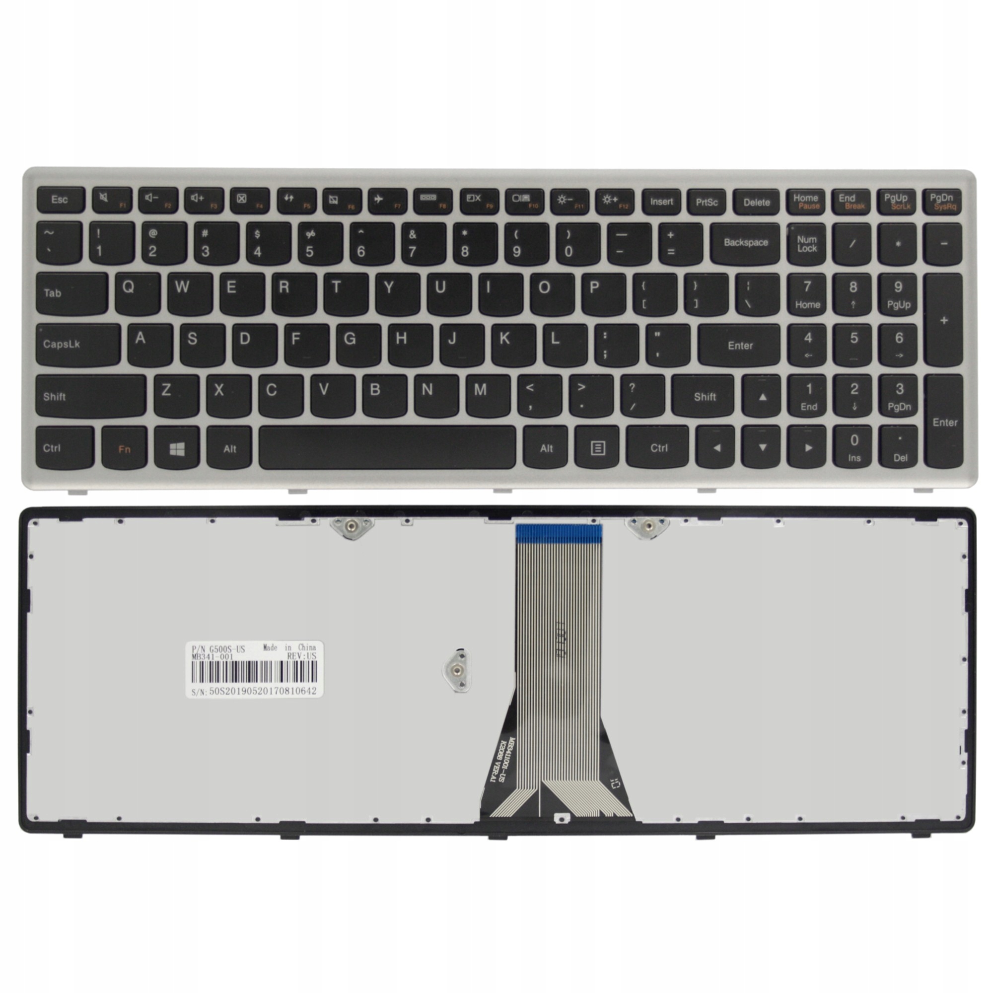 KLAWIATURA DO LENOVO G500S S510 Z510 G510S G700 S510P Z505A U510 FLEX 15 - Klawiatury do laptopów